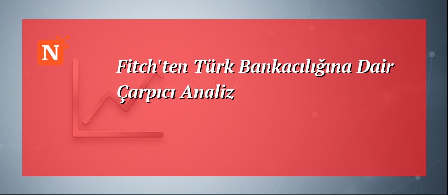 Fitch’ten Türk Bankacılığına Dair Çarpıcı Analiz