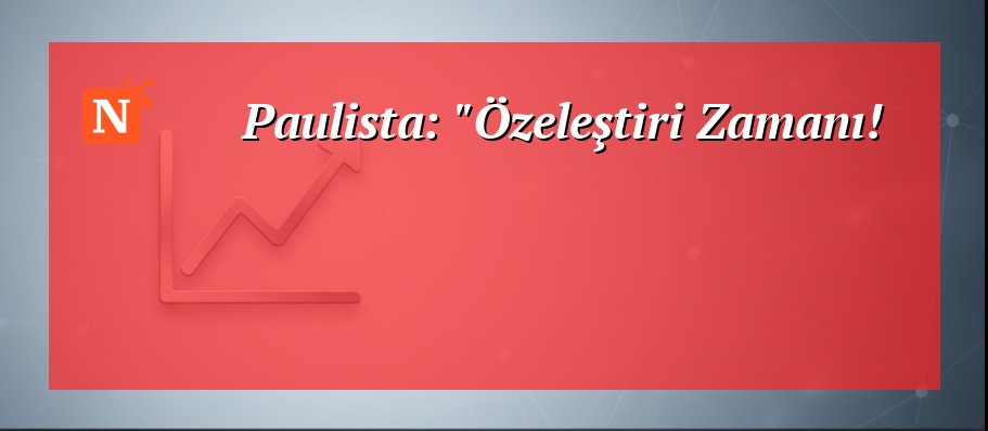 Paulista: “Özeleştiri Zamanı!